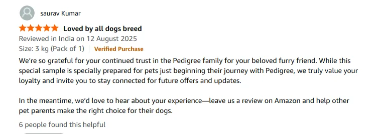 Pedigree Dry Dog Food Review- Best food for dog
