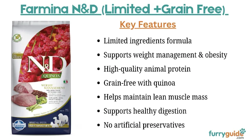 Farmina N&D Best Dog Food for Allergies