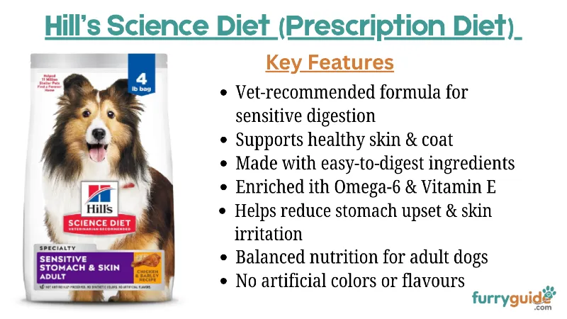 Hill's science Diet-dog food for allergies